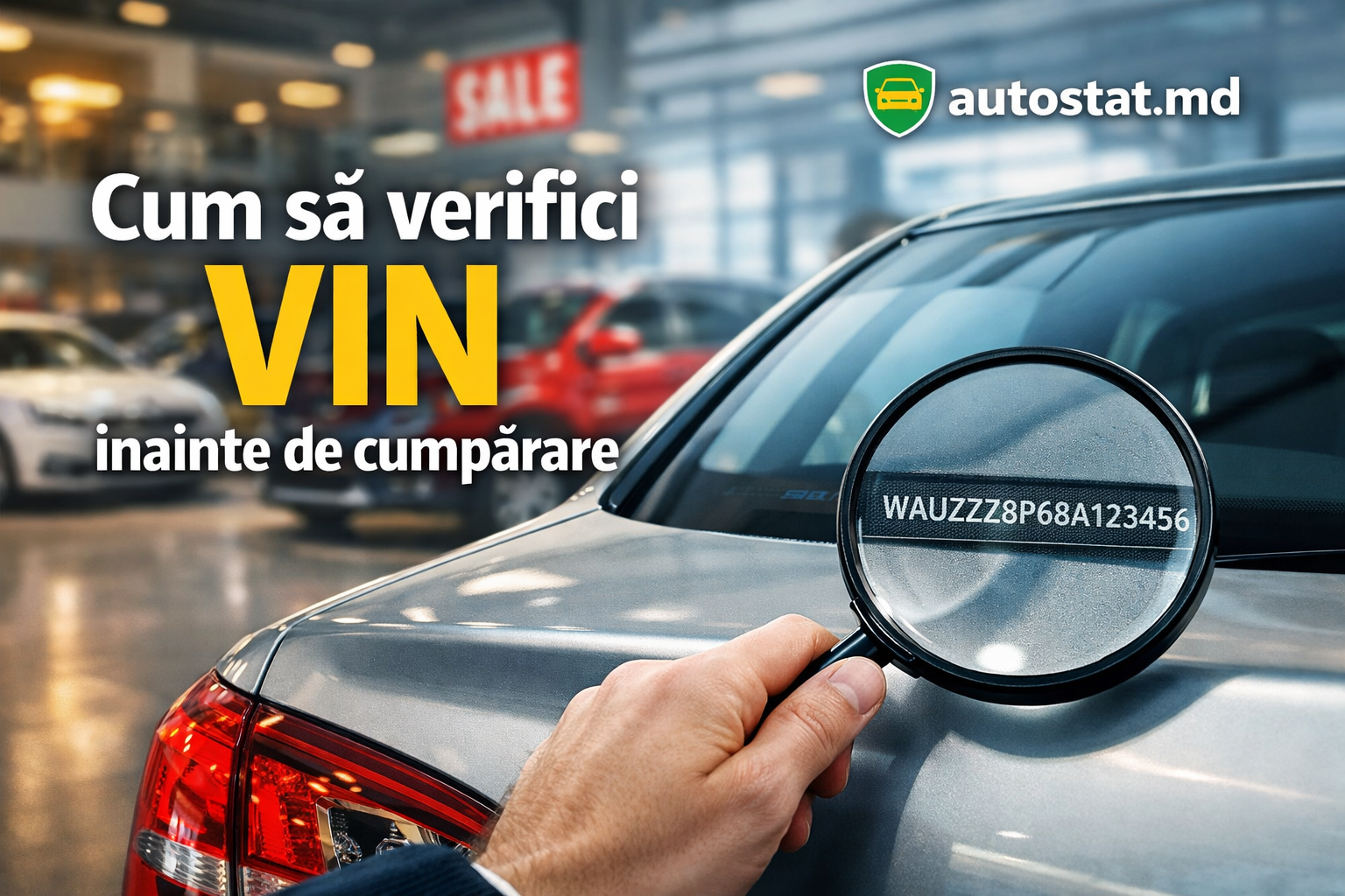 Cum să verifici VIN înainte de cumpărare | Ghid complet 2026